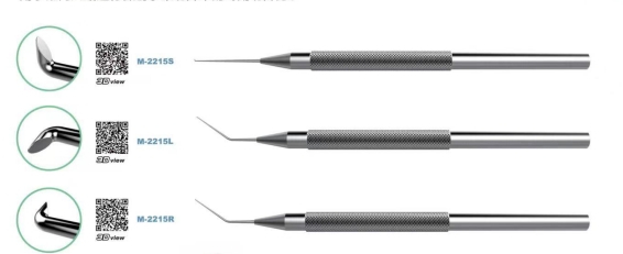 醫(yī)納密小梁切開器型號(hào)：m-2215/規(guī)格：m-2215l，m-2215r，m-2215s